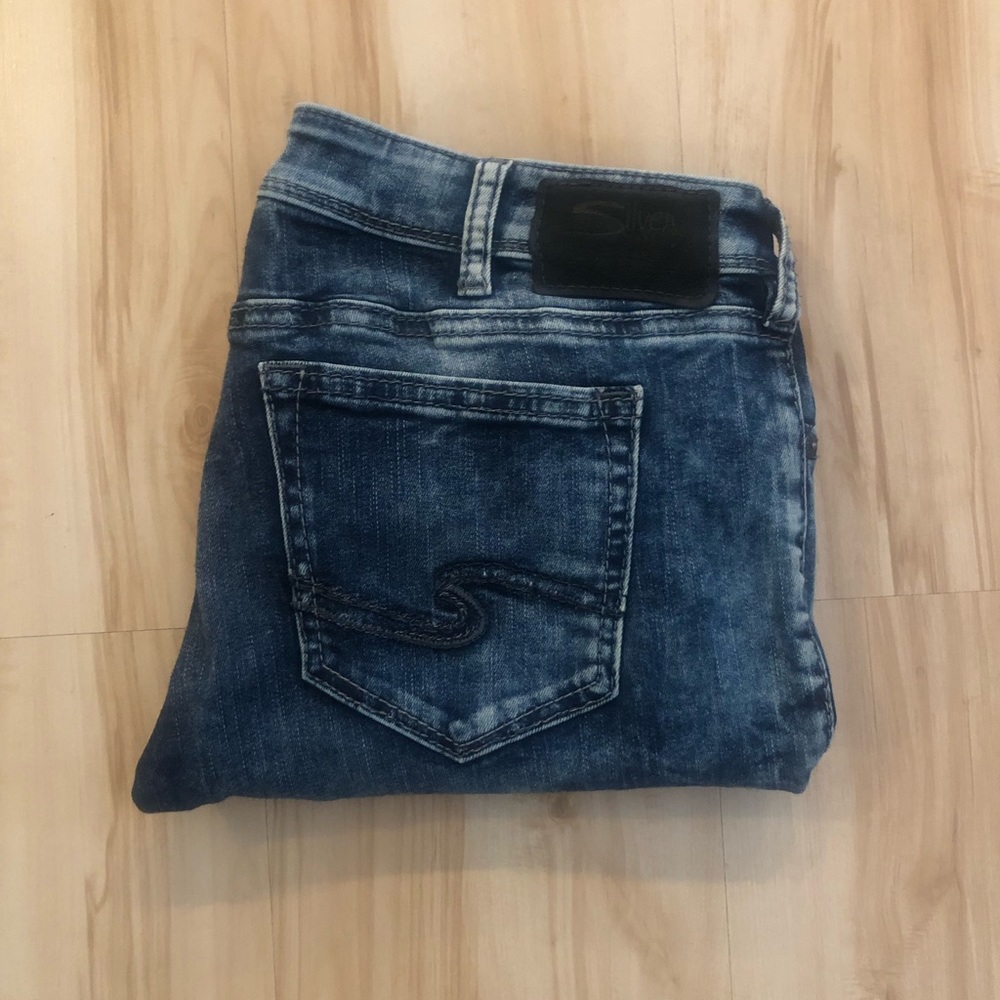Silver Jeans | AIKO Ankle